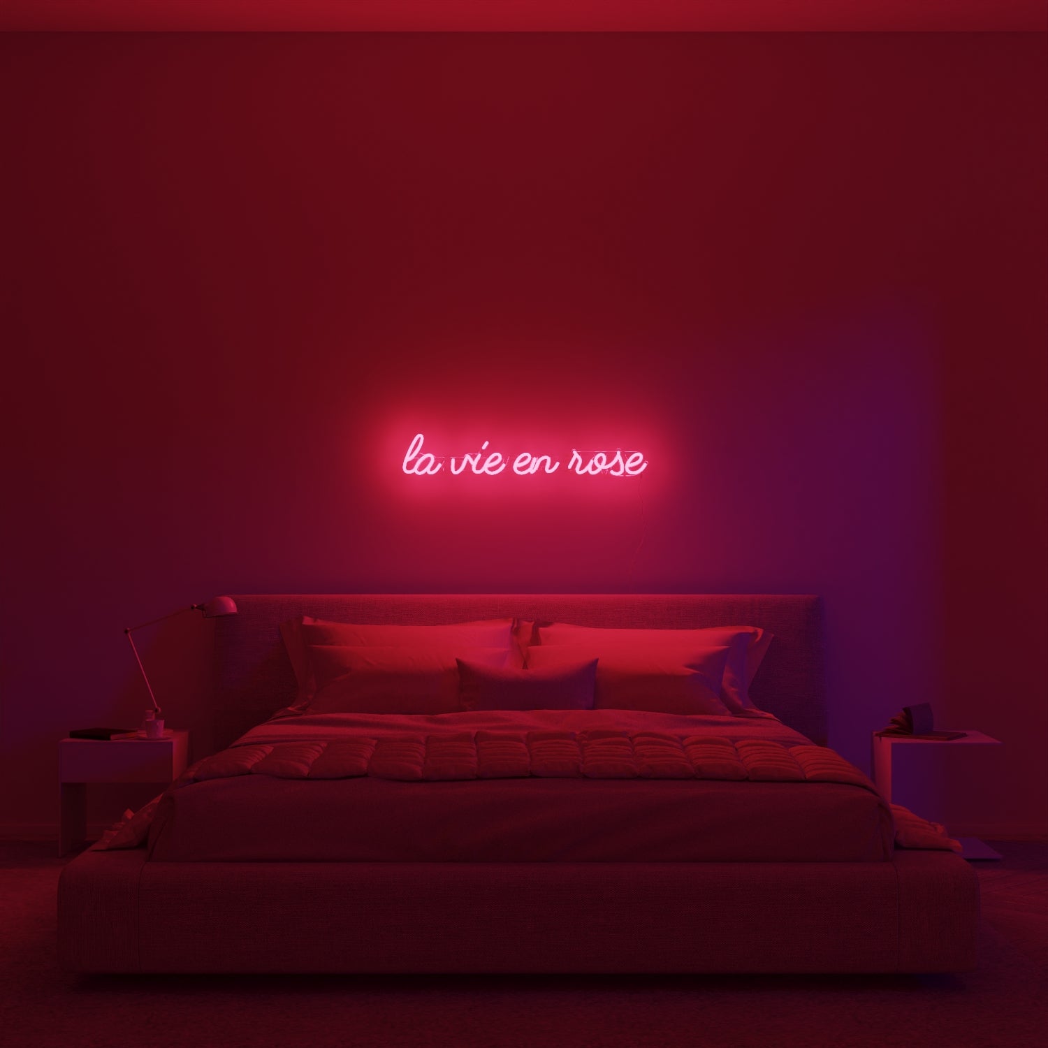 La vie en rose - neon LED sign
