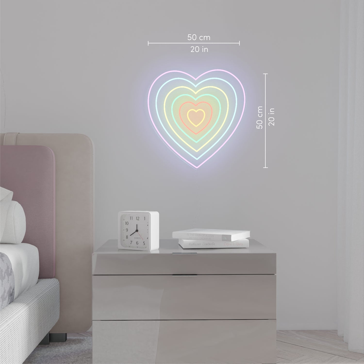 Unlimited Heart - neon LED sign