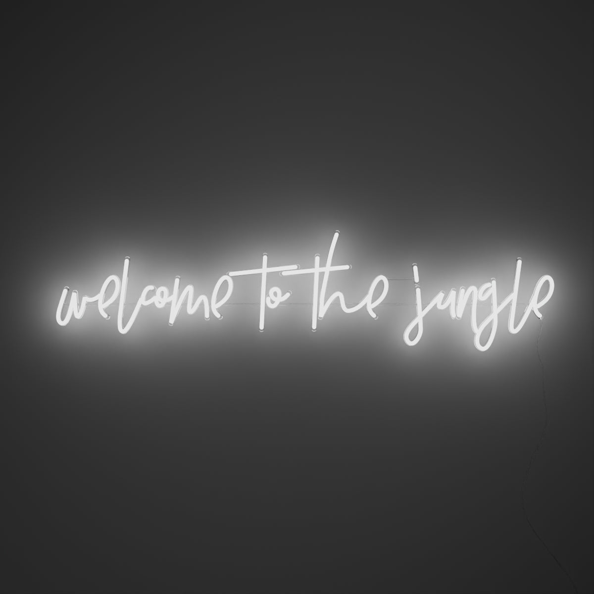 Welcome to the jungle - Neon LED sign