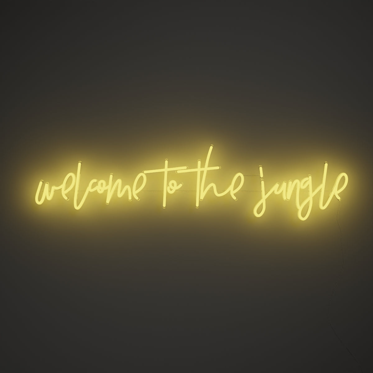 Welcome to the jungle - Neon LED sign